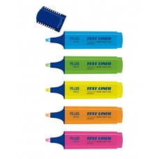 MARCADOR FLUORESCENTE OFFICE COVER  AZUL     