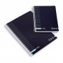CADERNO ESPIRAL A4 AZUL AMBAR/ARTI LISO      