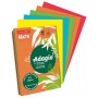 PAPEL FOTOC. A4 80GRS ADAGIO SORTIDO INTENSO       